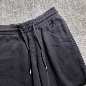 Hollister Must Have Collection Black Sweat Shorts Men's XS Distressed Casual